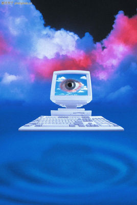 網(wǎng)絡(luò)科技0044-網(wǎng)絡(luò)科技圖-科技圖庫-眼睛 旋渦 注視